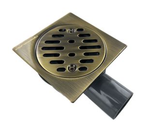 Pileta acero inoxidable 10x10 cm bronce