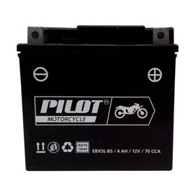 Batería para moto EBX5L-BS 4AH 70CCA