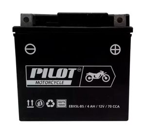 Batería para moto EBX5L-BS 4AH 70CCA