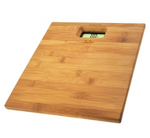 Pesa de baño Bambú 489 beige 150 kg