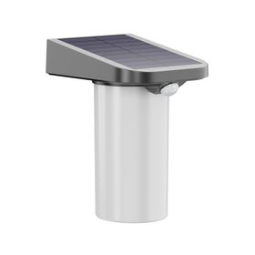 Aplique solar 100 lúmenes contra agua vertical