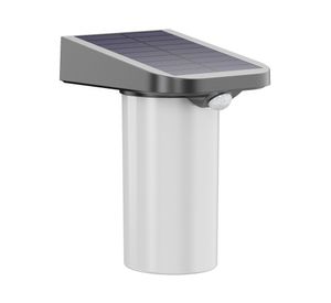 Aplique solar 100 lúmenes contra agua vertical