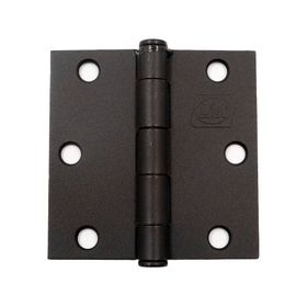 Bisagra 3x3'' L88 negro 3 unidades