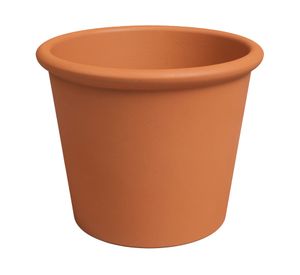 Maceta Saramango cilindro natural 28 cm