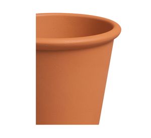 Maceta Saramango cilindro natural 28 cm