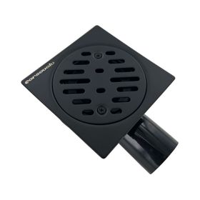 Pileta acero inoxidable 10x10 cm negro