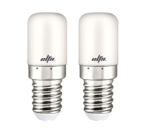 Pack 2 ampolletas Led 1.5W E14 luz fría Refrigerador
