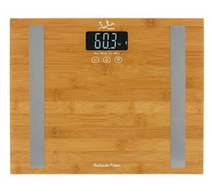 Pesa de baño 577 bambú 180 kg