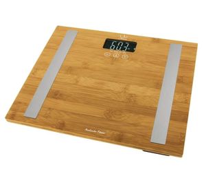 Pesa de baño 577 bambú 180 kg