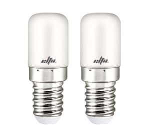 Pack 2 ampolletas Led 1.5W E14 luz cálida Refrigerador