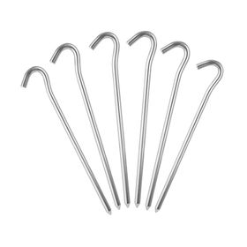 Estaca aluminio 6 unidades