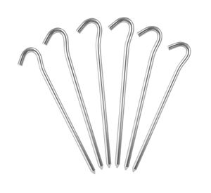 Estaca aluminio 6 unidades