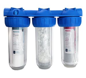 Pack triple filtración sarro/sedimentos y cloro