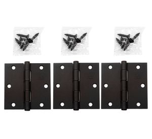 Bisagra 3.5x3.5'' L88 negro 3 unidades