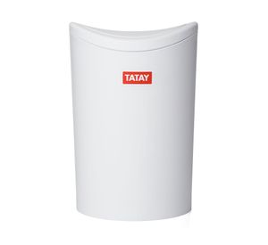 Basurero Basculante baño blanco 6 lt