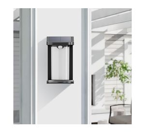 Aplique solar 100 lúmenes base contra agua