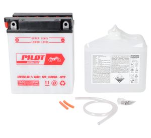 Batería para moto 12N12A-4A-1 12AH 113CCA