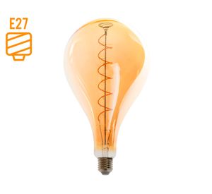 Ampolleta led A160 vintage 6W E27 luz cálida