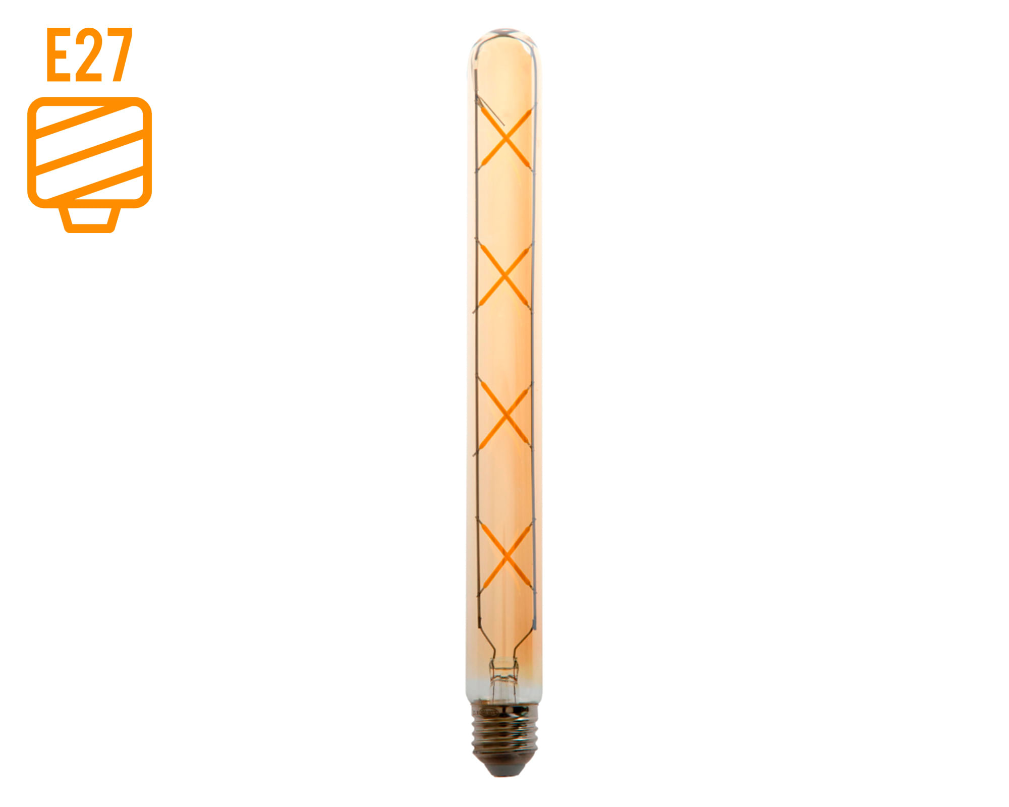 Ampolleta led T30 vintage 4W E27 luz cálida