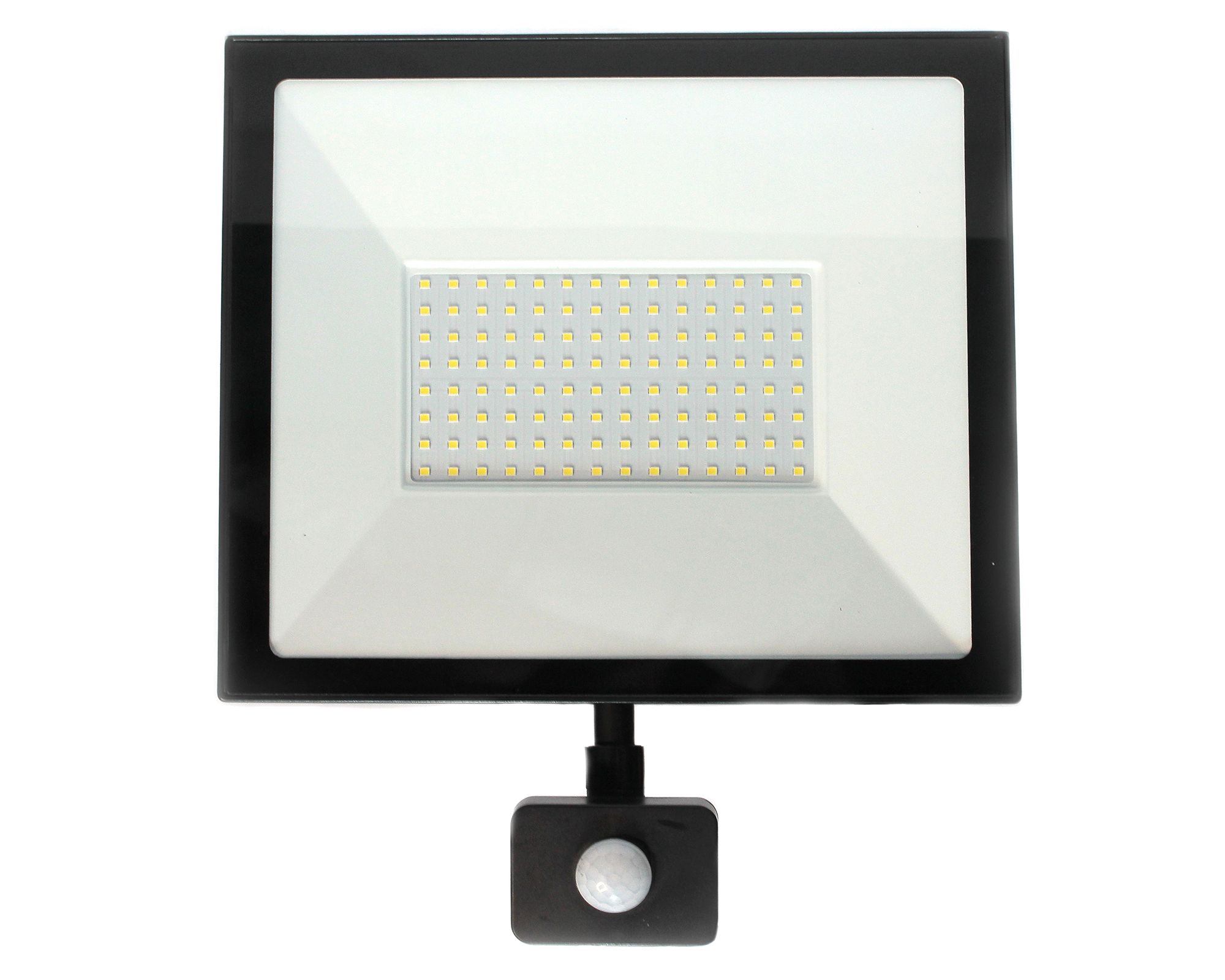 Reflector LED con sensor 100W luz fría | Easy.cl