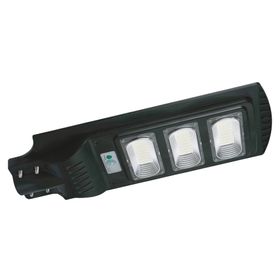 Luminaria Solar exterior negro 90W 62 cm luz fría