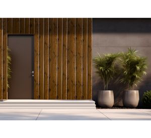 Siding metal 1.6x38x380 cm castaño