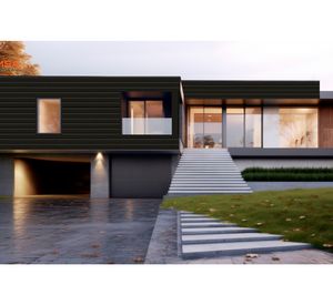 Siding metal 1.6x38x380 cm negro