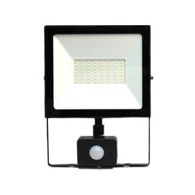 Reflector LED con sensor 50W luz fría