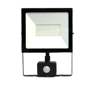 Reflector LED con sensor 50W luz fría