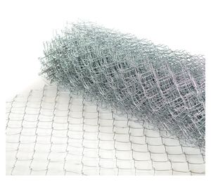 Malla perimetral Bizcocho tipo 5014 alambre galvanizado 2.0x25 mt