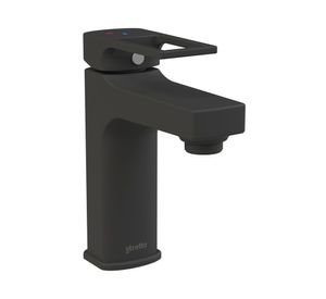 Monomando lavamanos Alatri negro mate