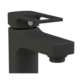 Monomando lavamanos Alatri negro mate