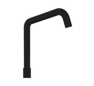 Monomando lavaplatos Lissone negro mate