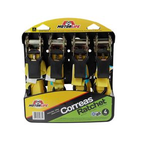 Correa sujeta carga 25 mm x 5 m 4 un.