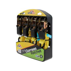 Correa sujeta carga 25 mm x 5 m 4 un.