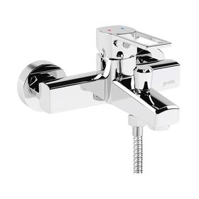 Monomando de tina ducha Alatri gris cromo