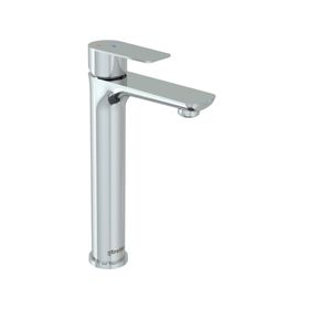 Monomando lavamanos Bruna gris cromo