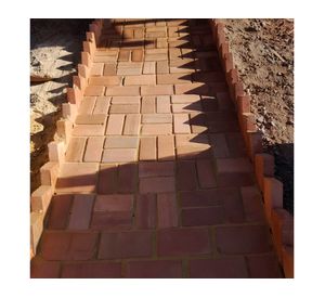 Adoquín de arcilla para pavimentos 22x10x8 cm 1 un