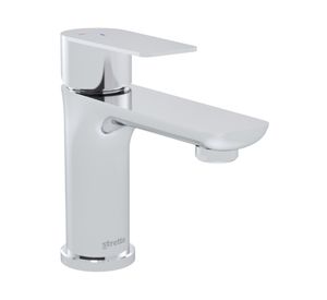 Monomando lavamanos Bruna gris cromo