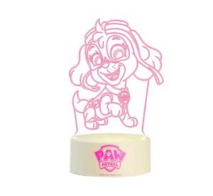 Lámpara acrílico Paw patrol girl 10W 1 luz LED PWLE772