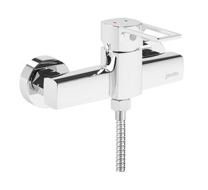 Monomando de ducha Alatri gris cromo