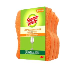Esponja cero rayas 3 unidades