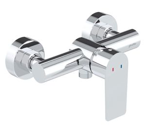 Monomando de ducha Bruna gris cromo