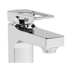 Monomando lavamanos Alatri gris cromo