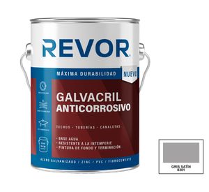 Pintura de techo Galvacril anticorrosivo gris 1 gl