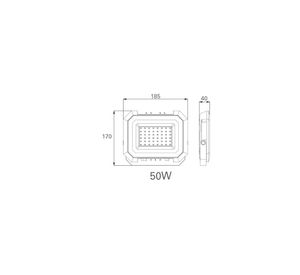 Proyector LED 50W 4000 K luz neutra