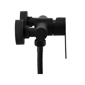 Monomando de ducha Bruna negro mate