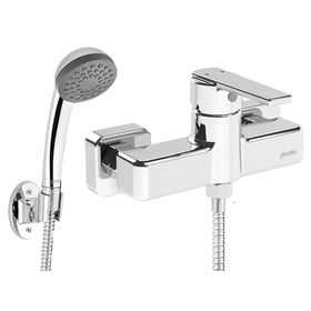 Monomando de ducha Imperia gris cromo