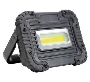 Lámpara portátil 5W 10.2 cm luz neutra Reflector de área negro