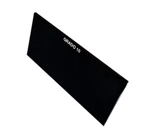 Vidrio oscuro para máscara de soldar grado 10